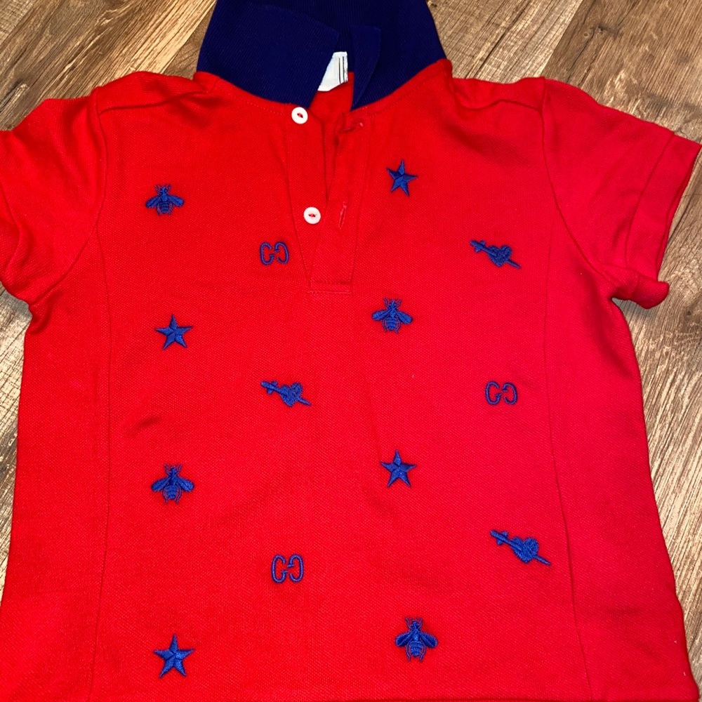 Toddler boys gucci shirt